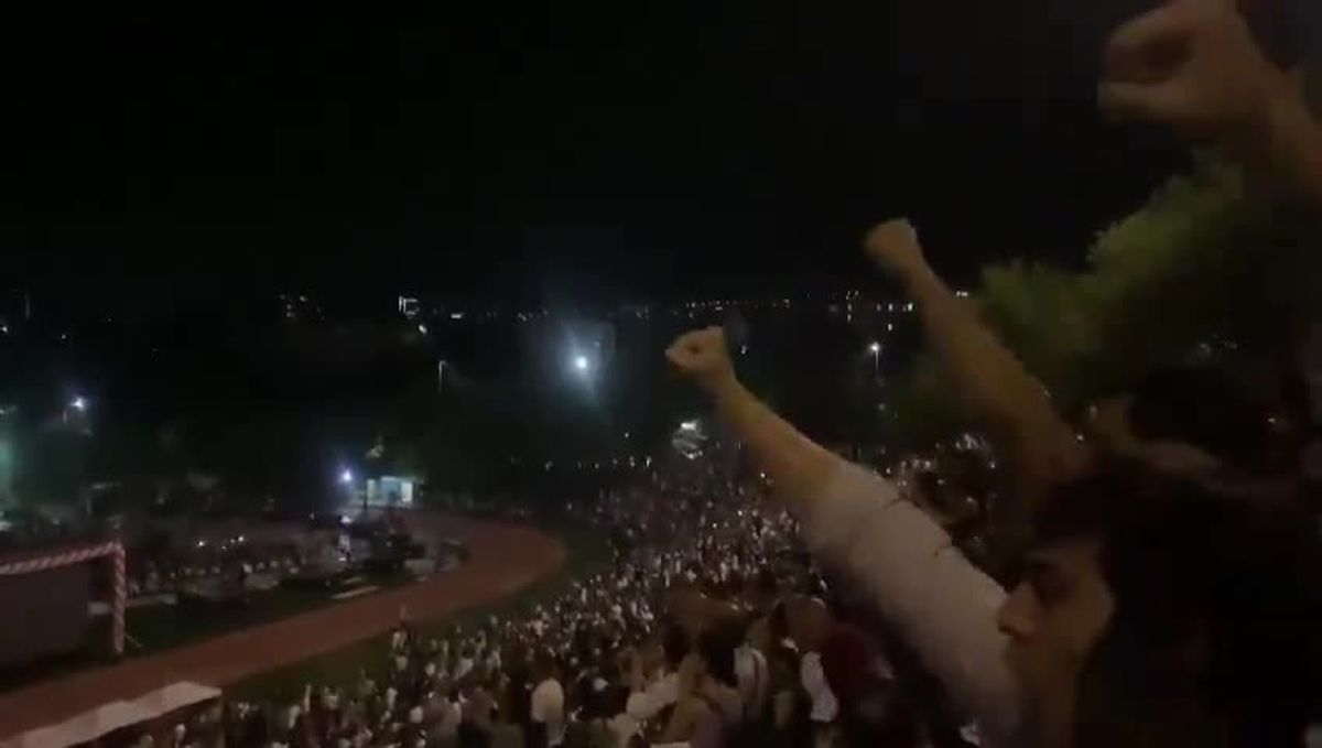 ODTÜ Mezuniyet Töreninde Rektör Protestosu