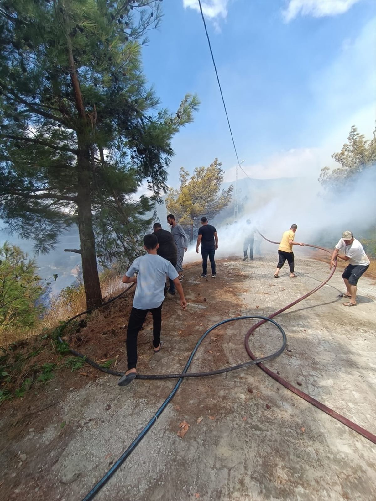 Hatay'da orman yangını kontrol altına alındı