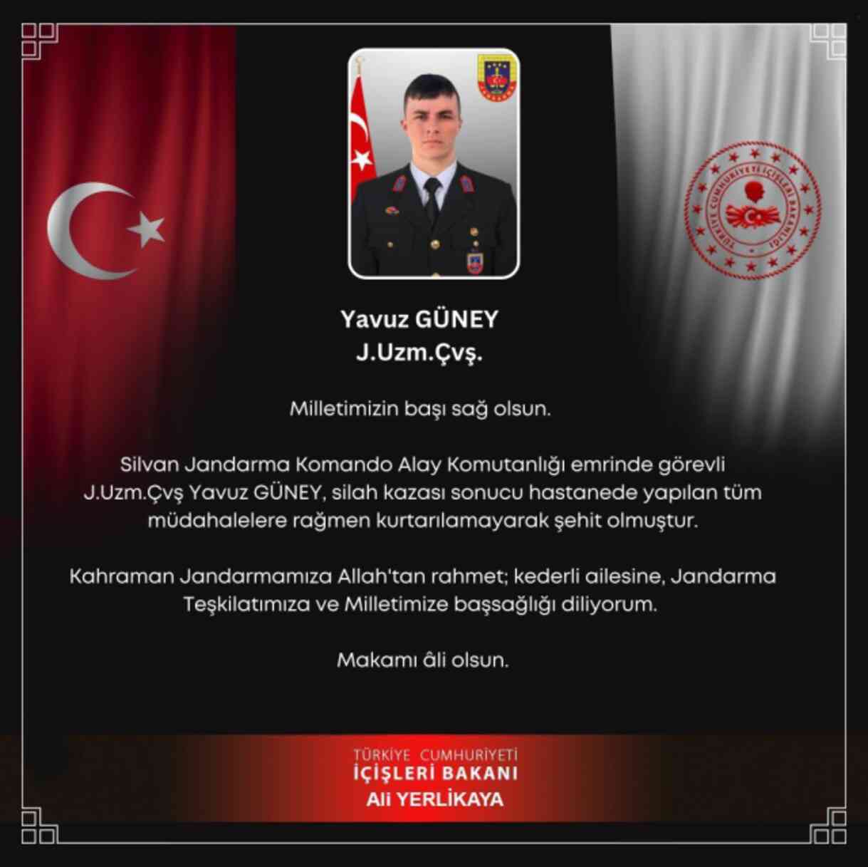Yavuz Güney kimdir? Kahraman şehit J. Uzm. Çvş Yavuz Güney kaç yaşında, memleketi neresi? Yavuz Güney kimdir? Kahraman şehit J. Uzm. Çvş Yavuz Güney kaç yaşında, memleketi neresi?