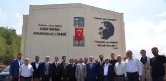 Hatay'ın ilk nitelikli lisesi Cem Eren Anadolu Lisesi hizmete girdi