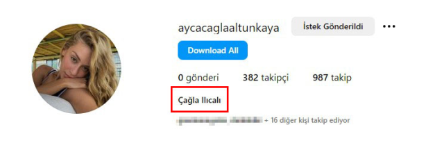 Ayça Çağla Altunkaya, who married Acun Ilıcalı, changed her surname hours after the wedding