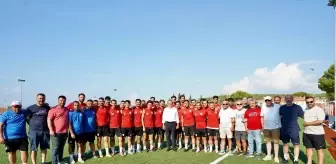 Ayvalıkgücü Belediyespor'a moral destek