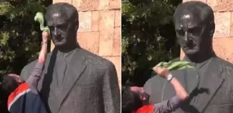 Başkan Uzun'dan Atatürk anıtını temizleyen personelin kovulduğu iddialarına yanıt