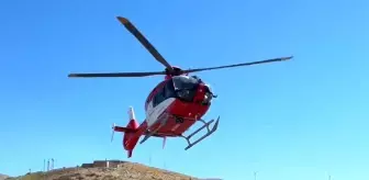 Bitlis'te Dağ Yamacında Kaza: Vatandaş Ambulans Helikopterle Hastaneye Kaldırıldı