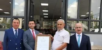 Kahramanmaraş'ta Lokanta İşletmecisine Ahi Esnaf Beratı Verildi