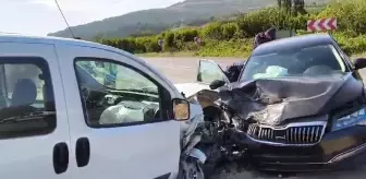 İznik Kaymakamı ve beraberindekiler kaza geçirdi