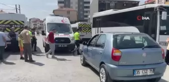 Kapaklı'da bisikletli çocukla otomobil çarpıştı: 1 yaralı