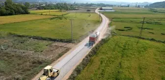 Çorum'un Osmancık ilçesindeki eski Çorum yolu trafiğe açıldı