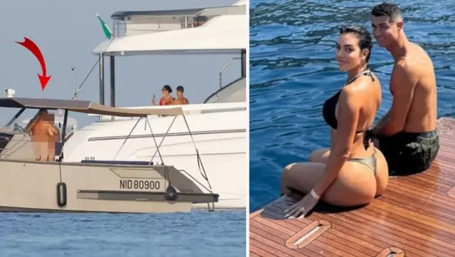 Millions watched the footage! Pay attention to the couple who appeared in the frame during Ronaldo's vacation.