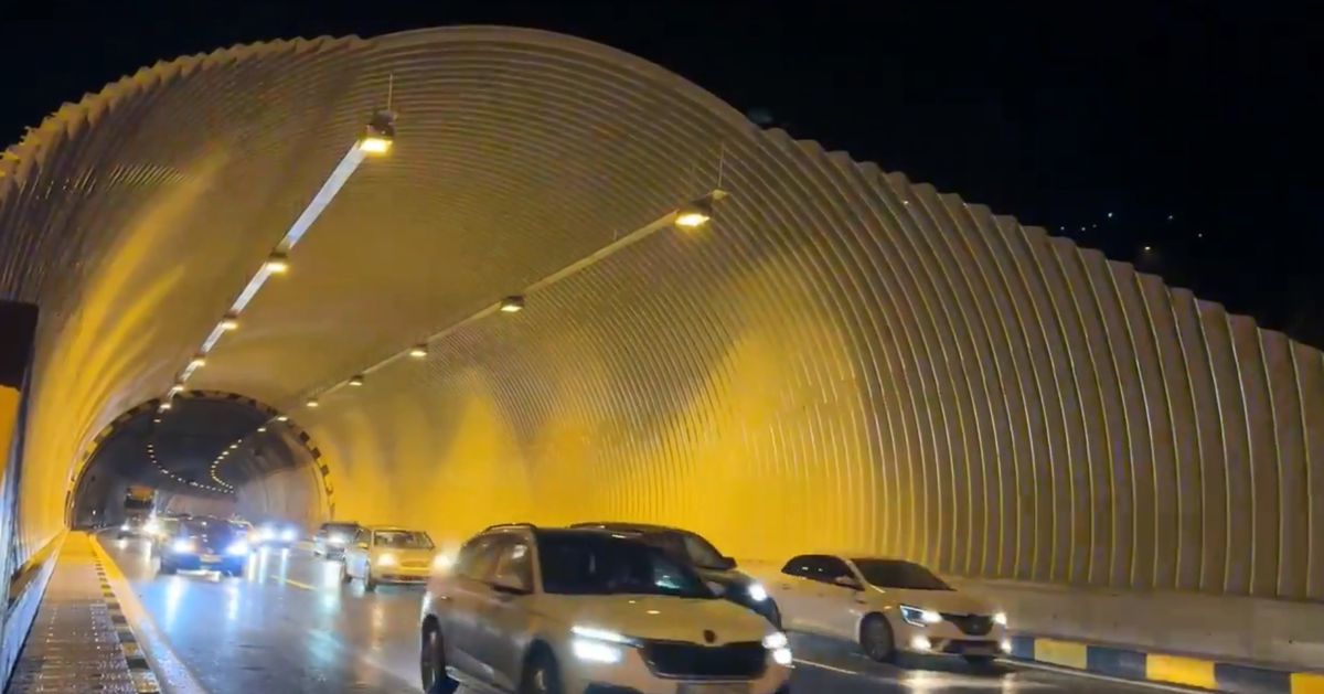 Bolu Dağı Tüneli Ankara-İstanbul İstikameti Hizmete Açıldı