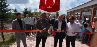 Başçiftlik ilçesinde Üçoluk Göleti'nde lokanta ve sosyal tesis açıldı