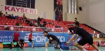 Büyükler Türkiye Badminton Şampiyonası Kayseri'de Düzenlendi