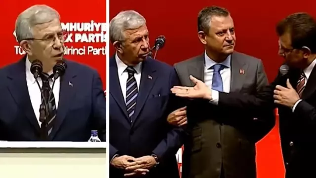 Tension at the CHP statute congress! Yavaş rebelled, İmamoğlu and Özel tried to win his heart.