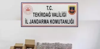 Tekirdağ'da 49 Bin Makaron Ele Geçirildi