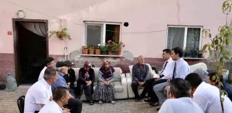 Bilecik Valisi Şefik Aygöl, İl Özel İdaresi personelinin ailesini ziyaret etti