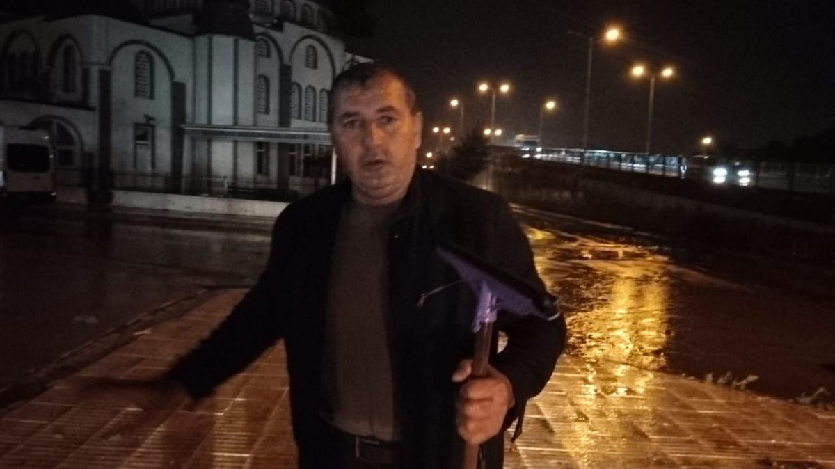 Çorum'da Şiddetli Yağmur Hayatı Olumsuz Etkiledi