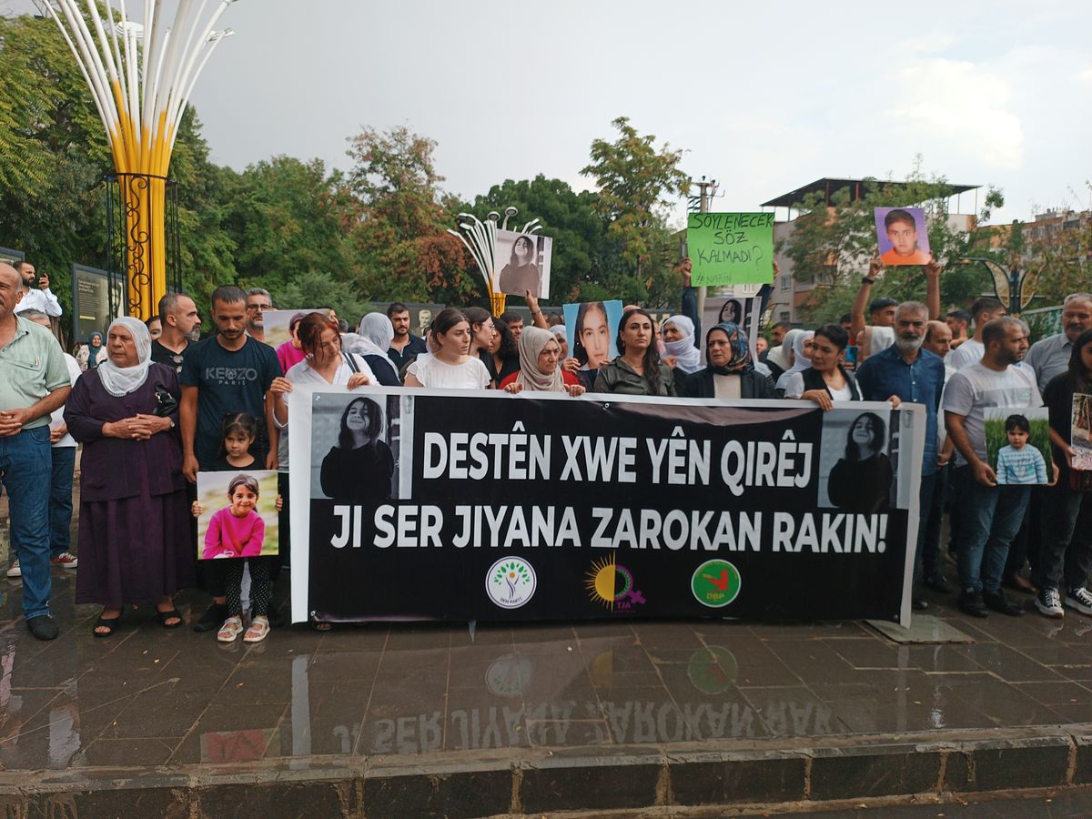 Batman'da kaybolan Narin Güran için yürüyüş düzenlendi