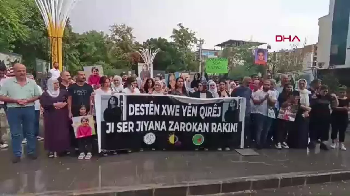 Batman'da kaybolan Narin Güran için yürüyüş düzenlendi