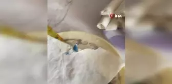 BİM'den aldığı yufkadan erimiş plastik çıktı