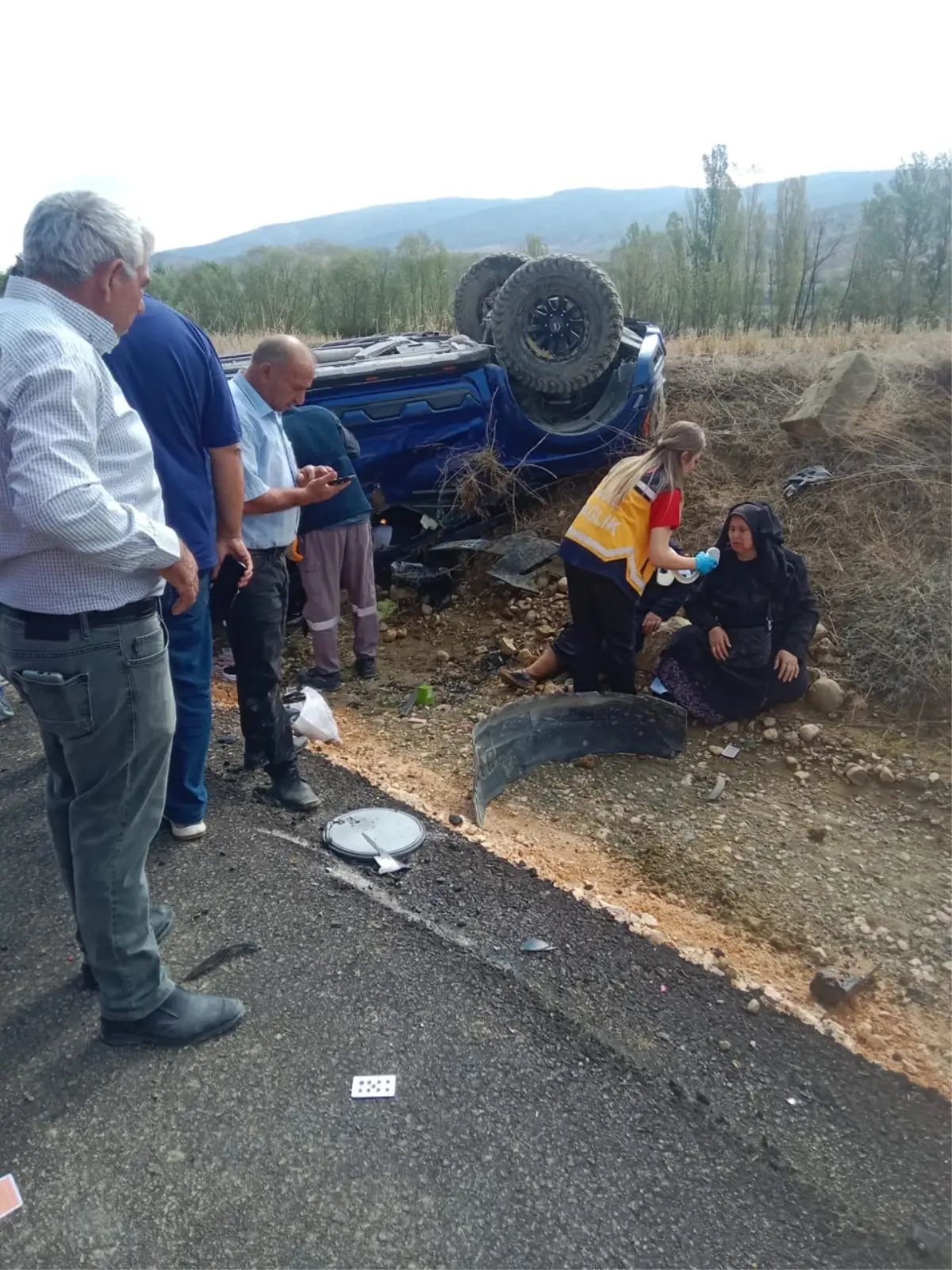 Çorum'da cip kazasında 1 kişi hayatını kaybetti