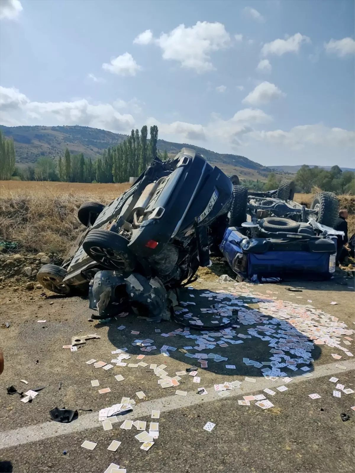 Çorum'da kaza: 1 ölü, 7 yaralı