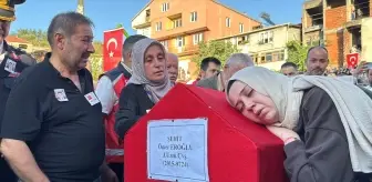 Şehit Jandarma Uzman Çavuş Ömer Eroğlu, Zonguldak'ta Son Yolculuğuna Uğurlandı