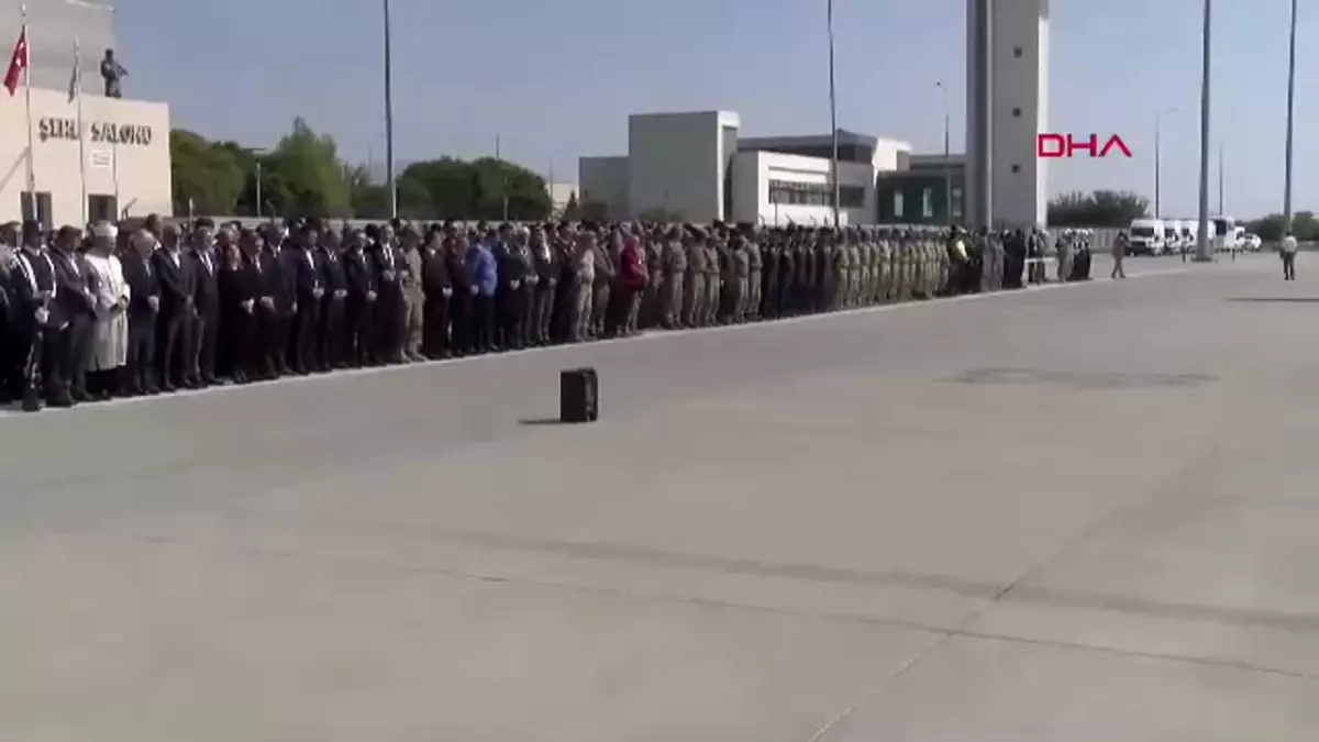 Tunceli'de Trafik Kazasında Şehit Olan 4 Asker İçin Tören Düzenlendi