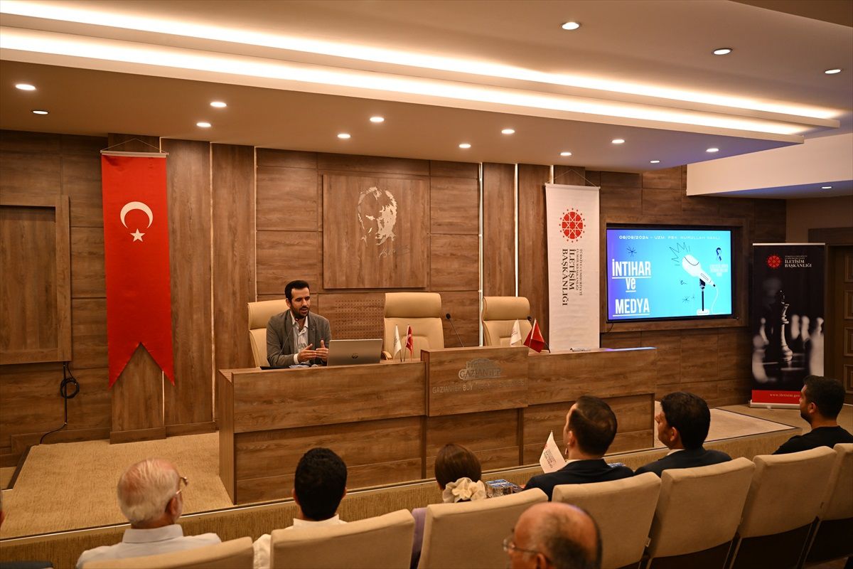 Gaziantep'te 'İntihar ve Medya' Eğitim Programı Düzenlendi