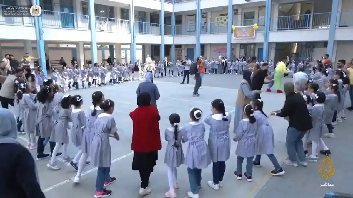 Gazze'deki UNRWA Okulları Zorlu Koşullarda Eğitime Dönüyor