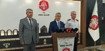 Niğde Valisi Cahit Çelik Başkanlığında Güvenlik Bilgilendirme Toplantısı Gerçekleştirildi