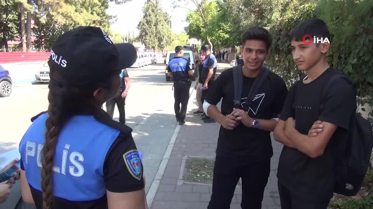 Okuldan kaçan öğrenciden ilginç savunma: 'Ben yaralıyım kitap almak için geldim'