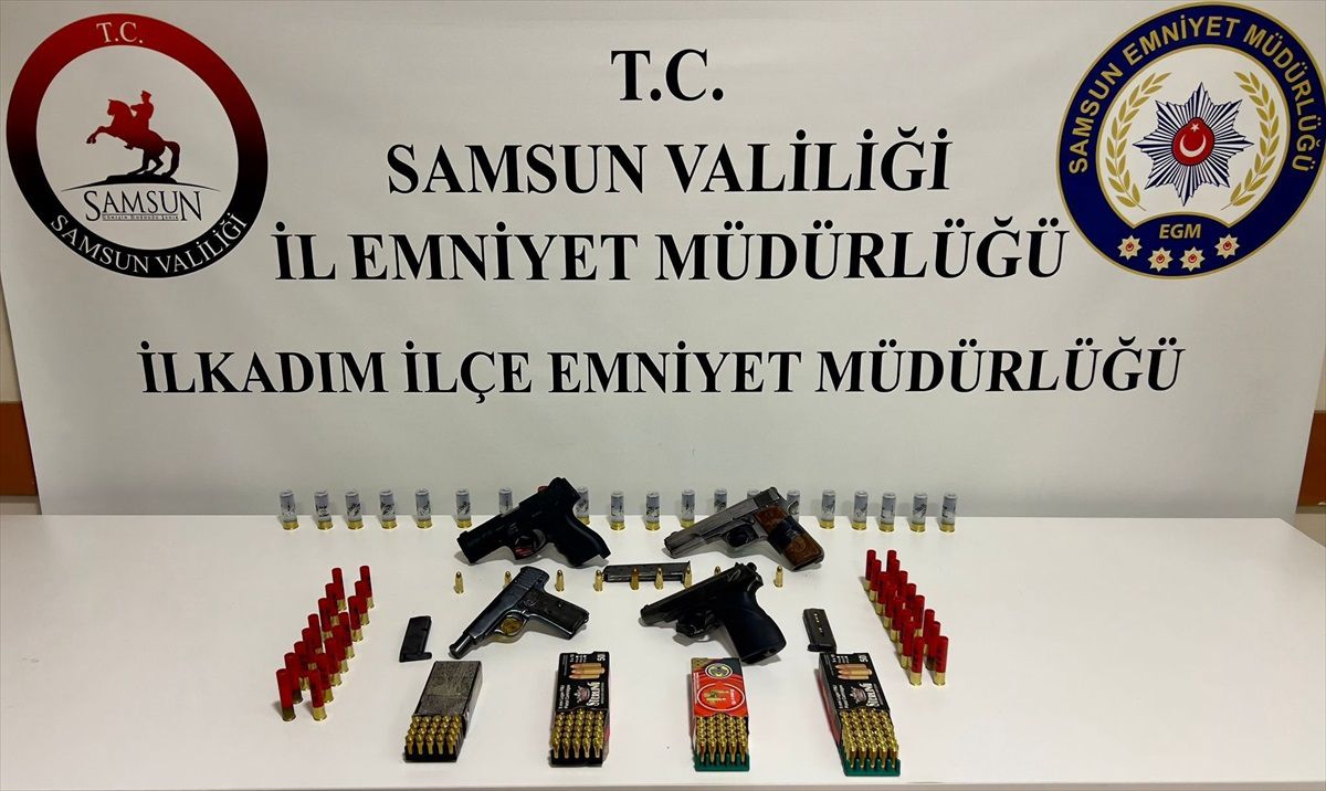 Samsun'da Kaçak Silah Ticareti Operasyonu: 1 Şüpheli Gözaltına Alındı