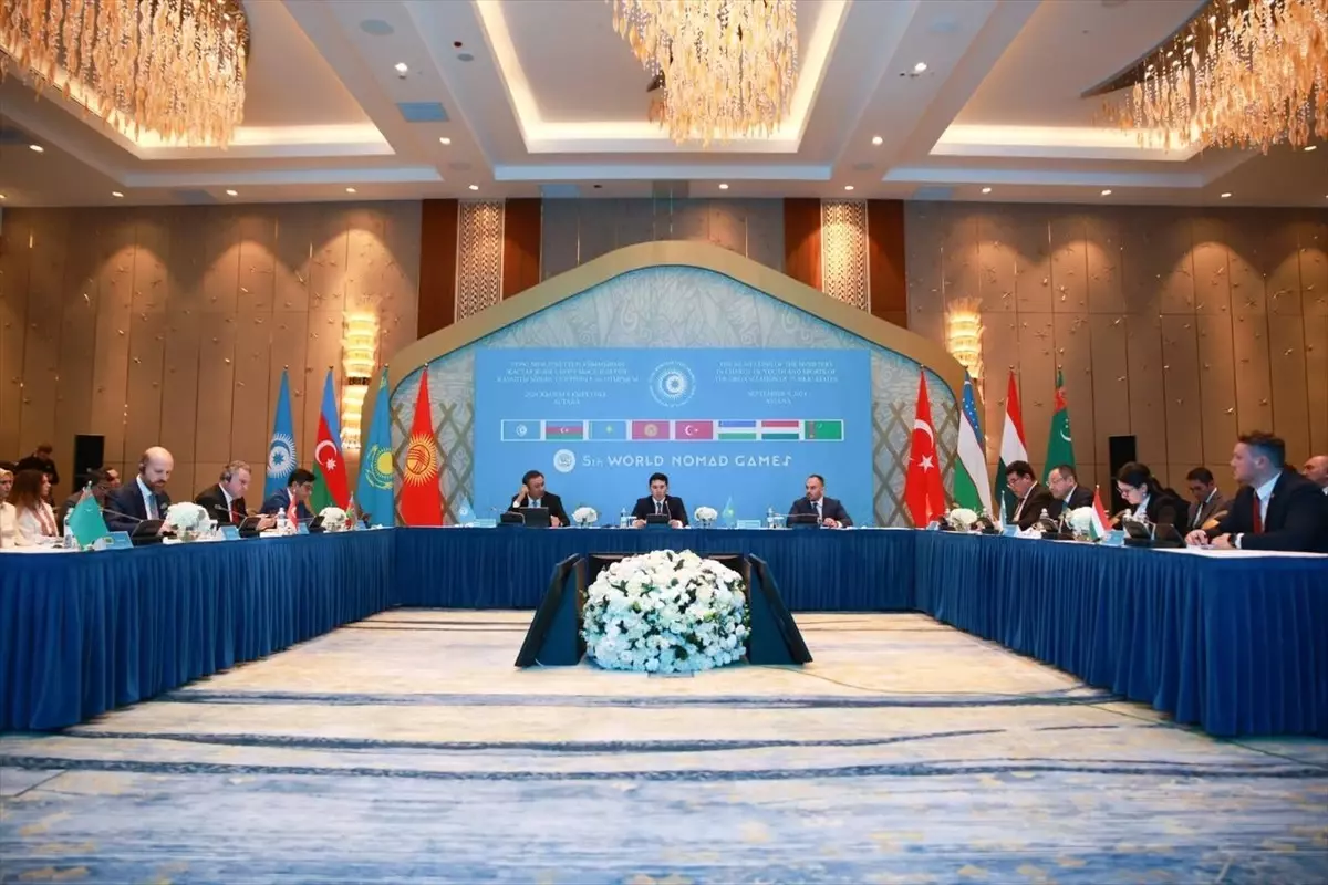Türk Devletleri Teşkilatı Gençlik ve Spordan Sorumlu Bakanları Toplantısı Astana'da Gerçekleşti