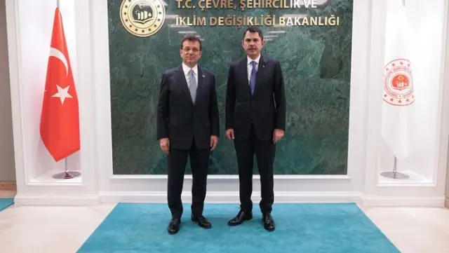 Minister Kurum receives İmamoğlu! Here are the details of the meeting.