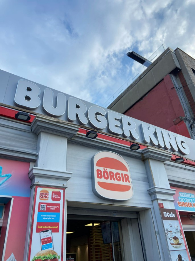 Burger King's new name in Turkey is 'Börgır'