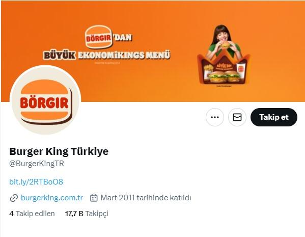 Burger King's new name in Turkey is 'Börgır'