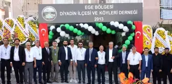 Ege Bölgesi Diyadin İlçesi ve Köyleri Derneği'nin Açılışı Gerçekleştirildi