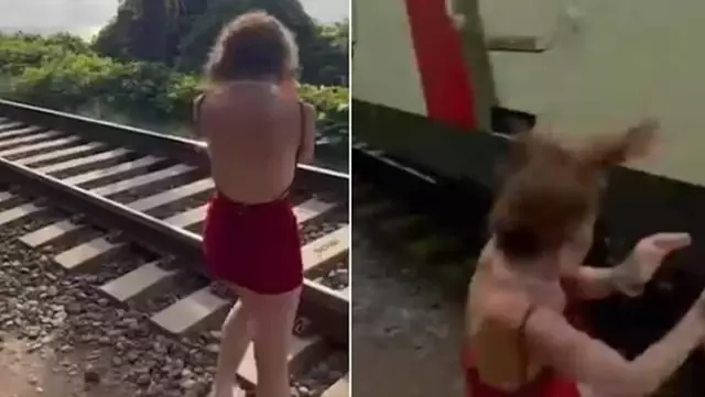 A young girl taking photos near the tracks in Georgia was hit by a high-speed train.