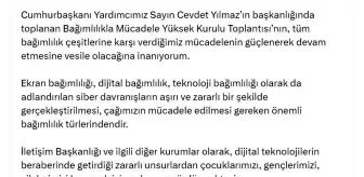 İletişim Başkanı Fahrettin Altun, Bağımlılıkla Mücadele Çağrısı Yaptı