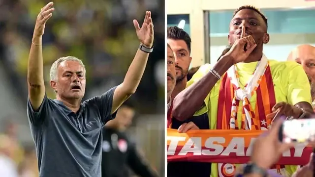 Controversial words from Jose Mourinho about Galatasaray and Victor Osimhen will cause a stir.