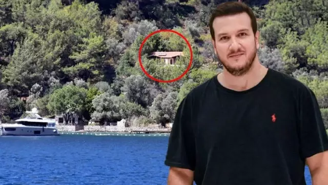 Marmaris Municipality sent a technical team to Şahan Gökbakar's illegal villa.