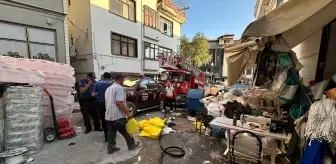 Tokat'ta Yangında İş Yerinde Hasar Meydana Geldi