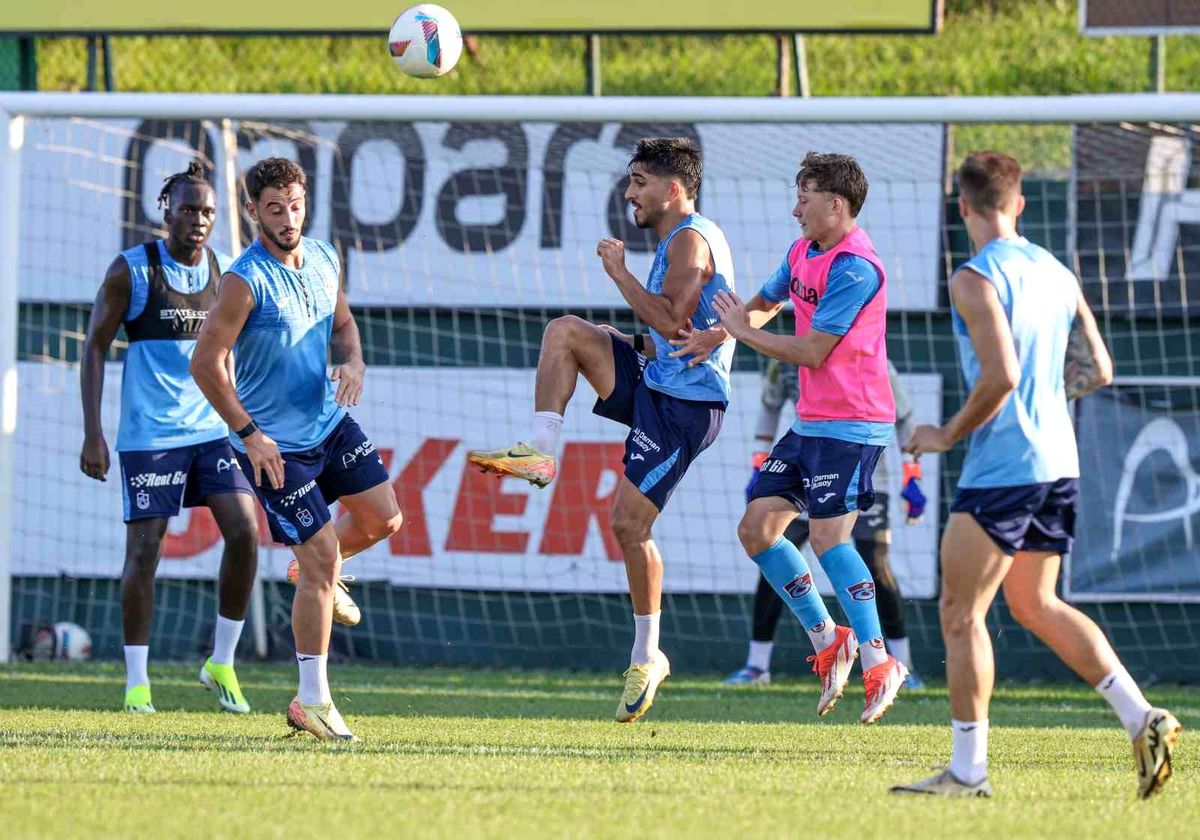 Trabzonspor, Beşiktaş maçı hazırlıklarını U19 Takımıyla sürdürdü