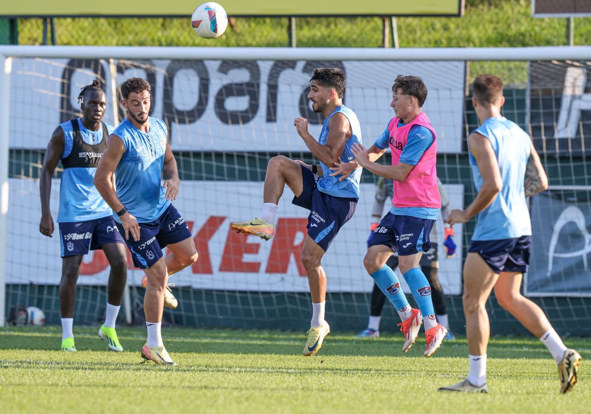 Trabzonspor, Beşiktaş maçı hazırlıklarına U19 takımıyla devam etti