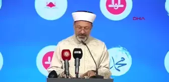 Diyanet İşleri Başkanı Ali Erbaş, Mevlid-i Nebi Haftası ve Camiler ve Din Görevlileri Haftası'nın temasını açıkladı