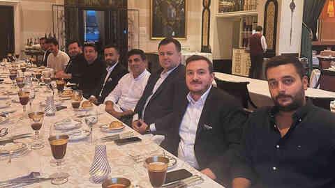 Çukurovalı iş insanları Çırağan Sarayı'nda iş birliği için bir araya geldi! Çukurovalı iş insanları Çırağan Sarayı'nda iş birliği için bir araya geldi!