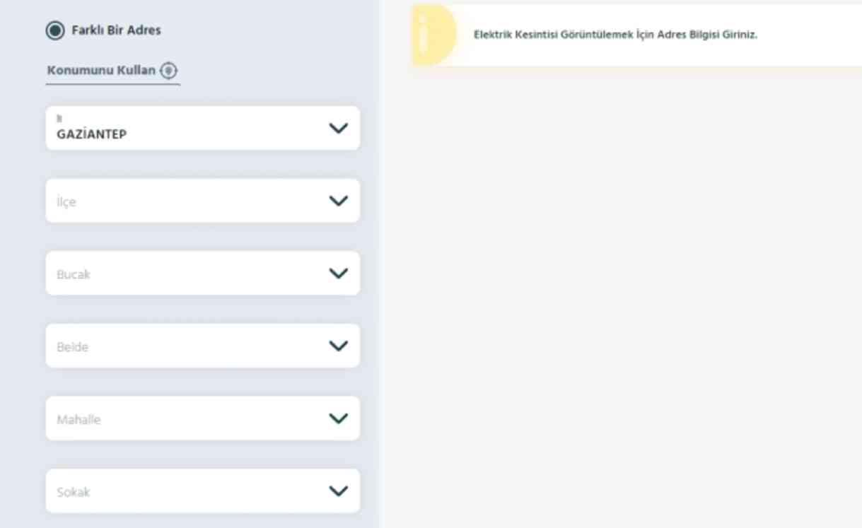 Gaziantep elektrik kesintisi! 11-12 Eylül Şehitkamil, Oğuzeli, Yavuzeli elektrik kesintisi listesi