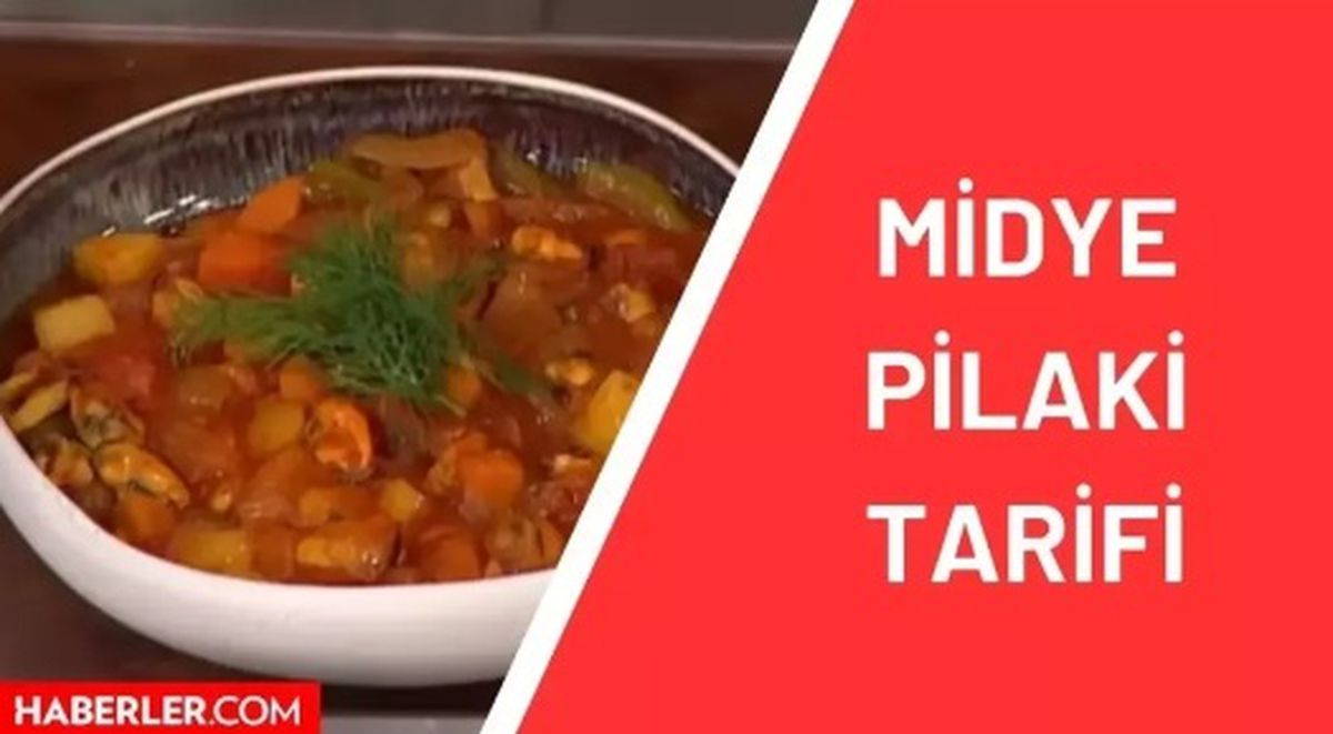 MasterChef Midye Pilaki tarifi! En güzel Midye Pilaki tarifi! Midye Pilaki tarifi nasıl yapılır? Midye Pilaki için malzemeler!
