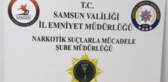 Samsun'da otelde uyuşturucuyla yakalanan kişi gözaltına alındı