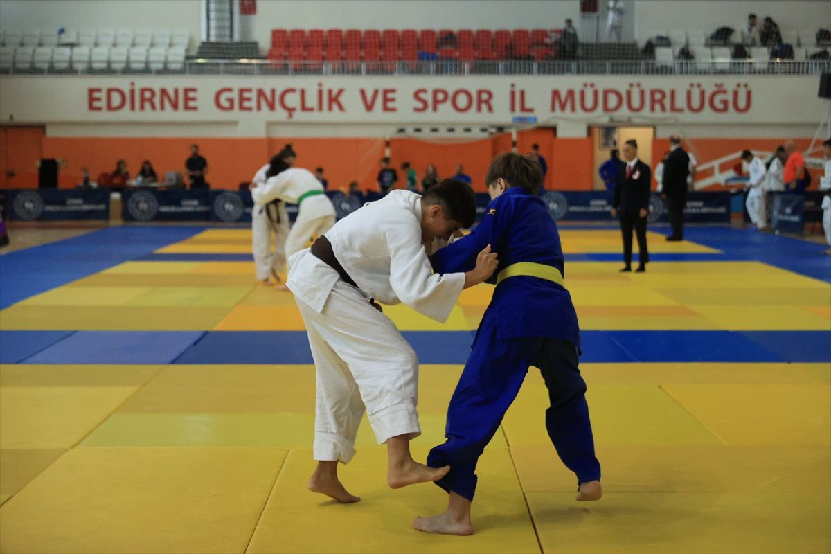 Uluslararası Edirne Judo Turnuvası Sonuçlandı
